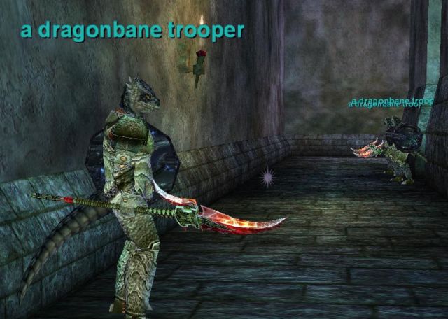 Defeat the Dragonbane Phalanxの一場面