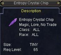 Entropy Crystal Chip