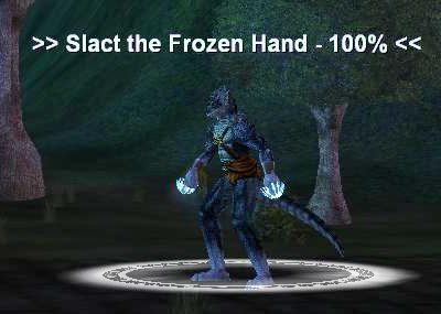 Slact the Frozen Hand