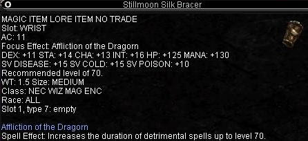 Silk bracer