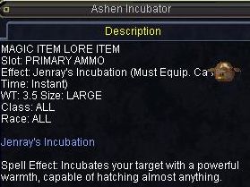 Ashen Incubator