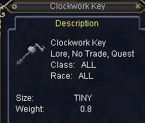 Clockwork Key