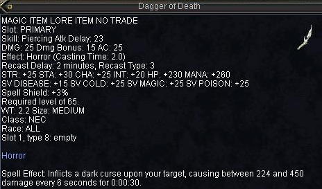 Dagger of Death