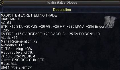 Illsalin Battle Gloves