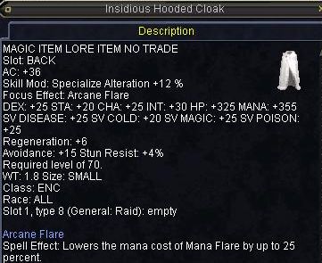 Insidious Hooded Cloak