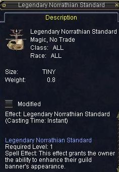Legendary Norrathian Standard