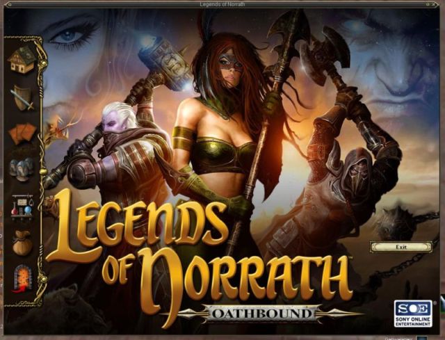 Legends of Norrath起動画面