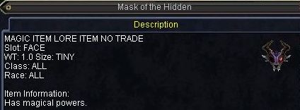 Mask of the Hidden