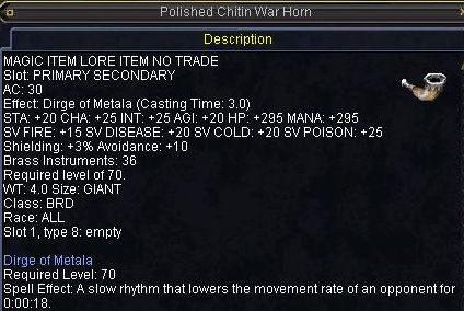 Polished Chitin War Horn