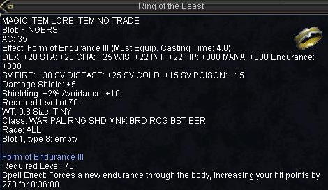 Ring of the Beast