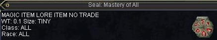 Seal: Mastery of All