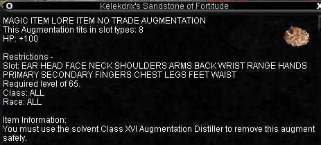 Keledrix\\'s Sandstone of Fortitude