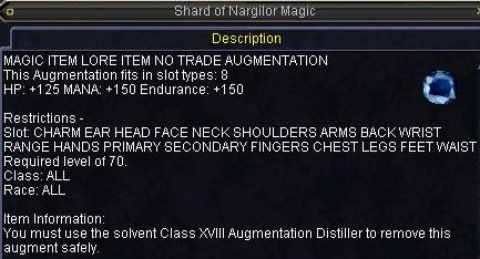 Shard of Nargilor Magic