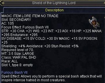 Shield of the Lightning Lord