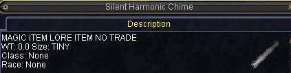 Silent Harmonic Chime