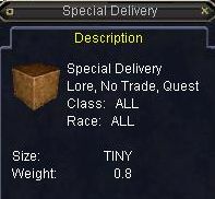 Special Delivery