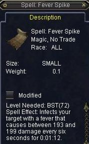 Spell: Fever Spike