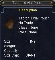 Tabron\'s Vial Pouch