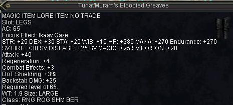 Tunat\'Muram\'s Bloodied Greaves