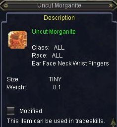 Uncut Morganite