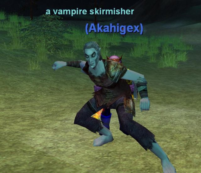 a vampire skirmisher