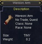 wereorc arm
