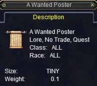 A Wanted Poster