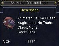 Animated Bellikos Head