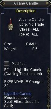 Arcane Candle