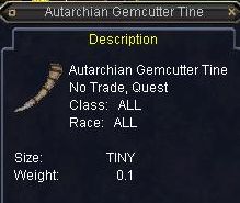 Autarchain Gemcutter Tine