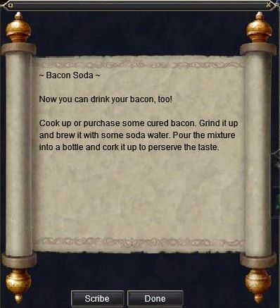 Bacon Soda Recipe