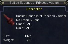 Bottled Essence of Princess Vaelani