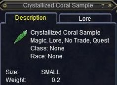 Crystallized Coral Sample