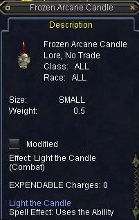Frozen Arcane Candleν夬
