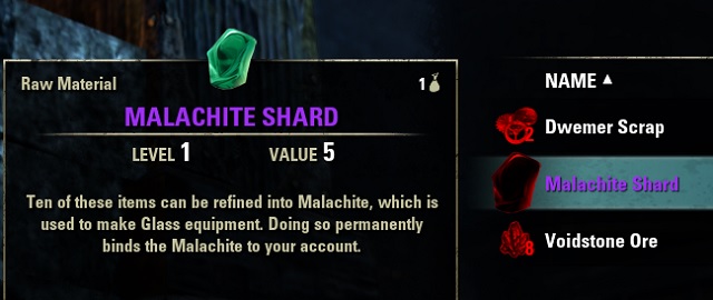 MALACHITE SHARD