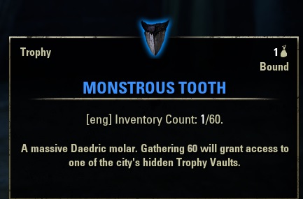 Monstrous tooth