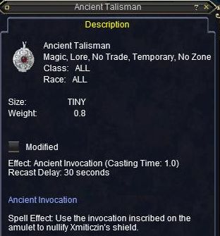 Ancient Talisman