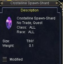 Crystalline Spawn-shard